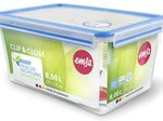 emsa Frischhaltedose CLIP & CLOSE 16.2 cm hoch 8,0 l transparent, blau