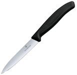 VICTORINOX Gemüsemesser Swiss Classic silber, schwarz
