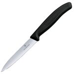 VICTORINOX Gemüsemesser Swiss Classic silber, schwarz