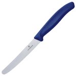 VICTORINOX Gemüsemesser Swiss Classic silber, blau