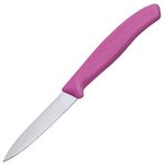 VICTORINOX Gemüsemesser Swiss Classic silber, pink