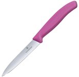 VICTORINOX Gemüsemesser Swiss Classic silber, pink