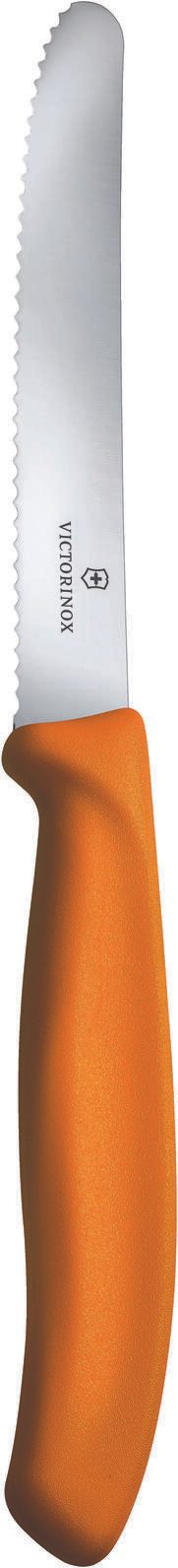 VICTORINOX Gemüsemesser Swiss Classic silber, orange