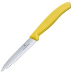 VICTORINOX Gemüsemesser Swiss Classic silber, gelb