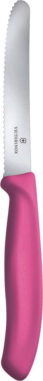 VICTORINOX Gemüsemesser Swiss Classic silber, pink