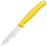 VICTORINOX Gemüsemesser Swiss Classic silber, gelb