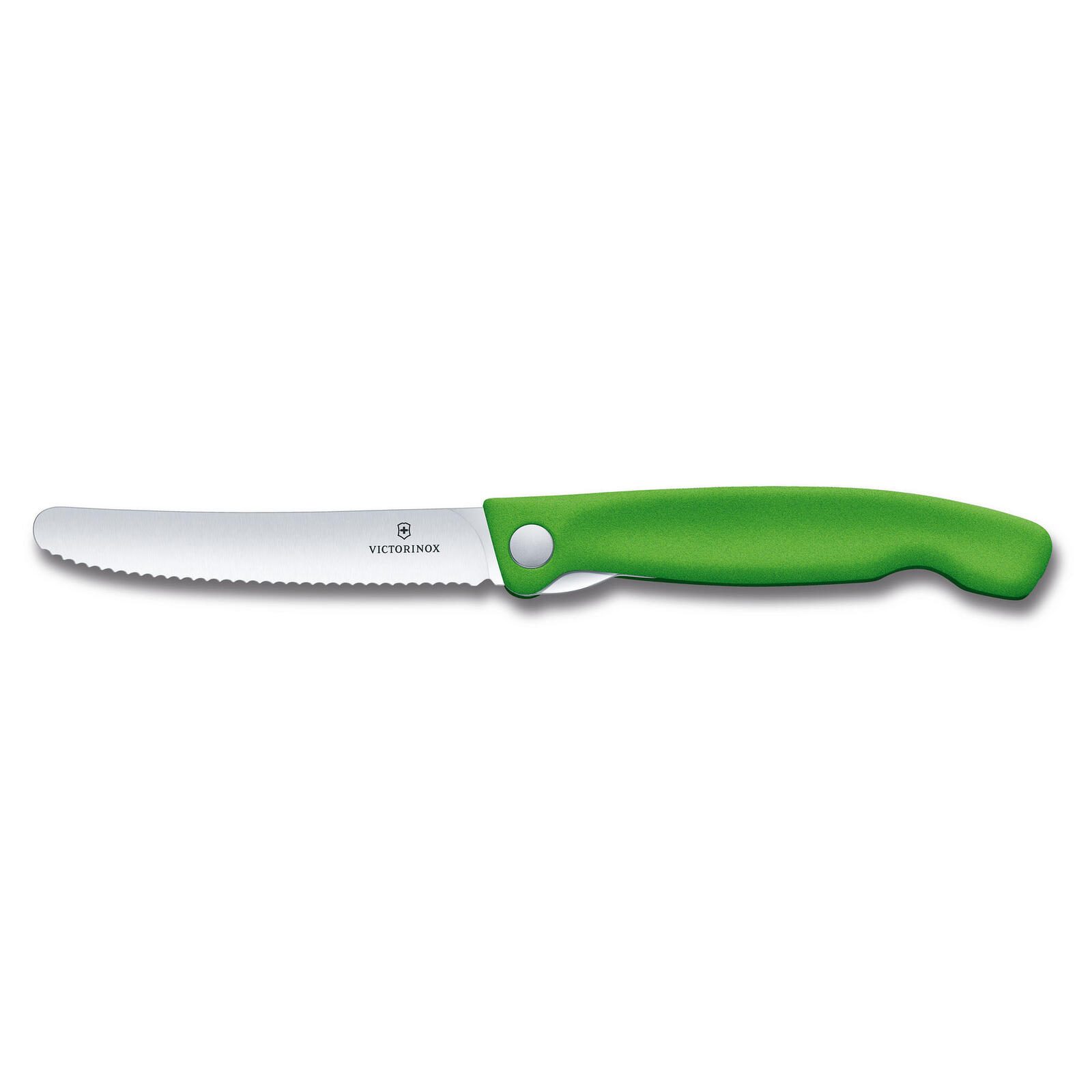 VICTORINOX Gemüsemesser Swiss Classic silber, grün