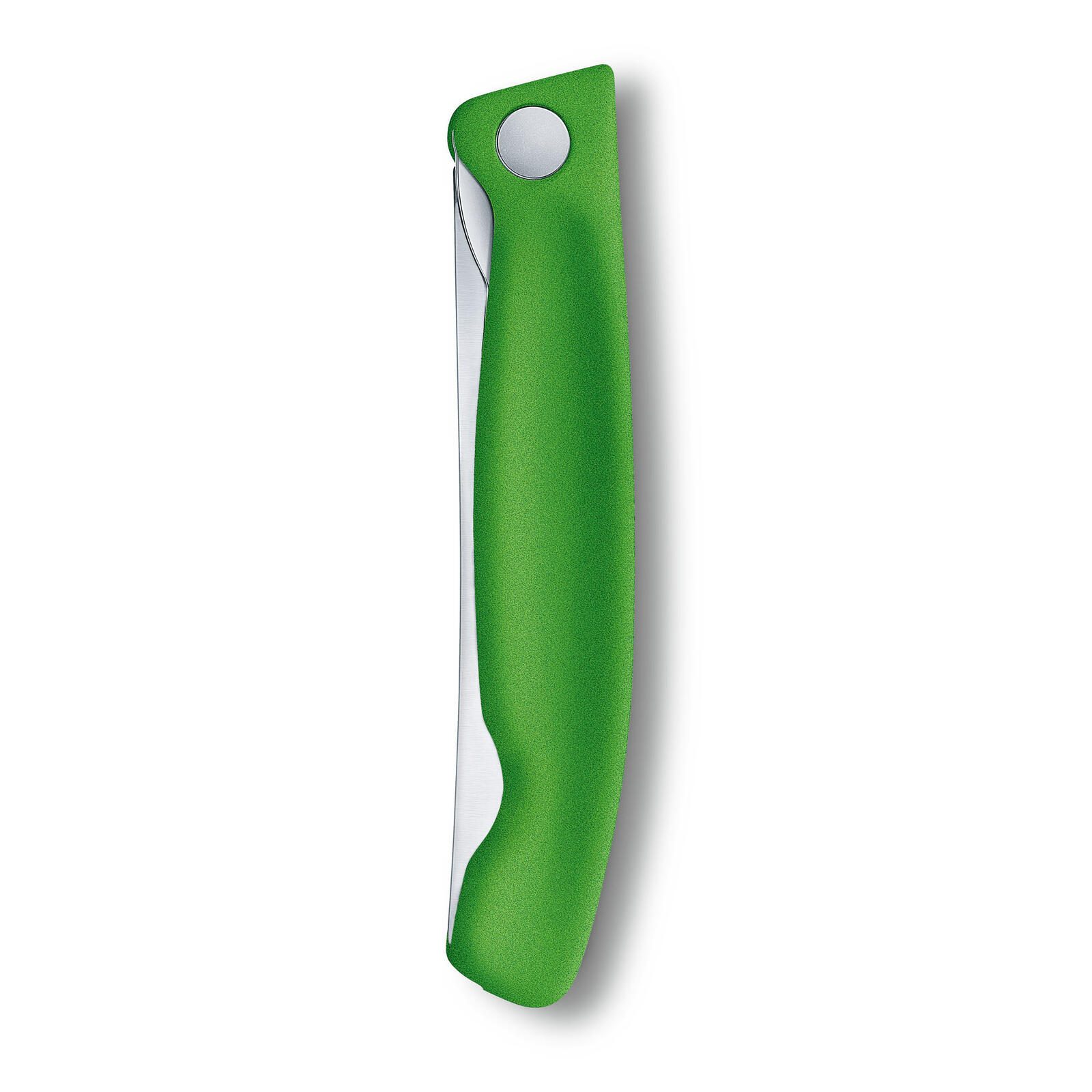 VICTORINOX Gemüsemesser Swiss Classic silber, grün