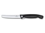 VICTORINOX Gemüsemesser Swiss Classic silber, schwarz