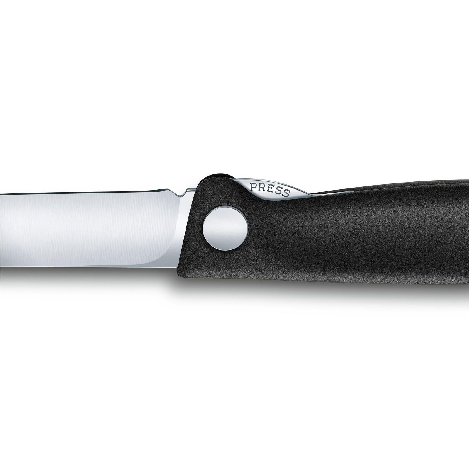 VICTORINOX Gemüsemesser Swiss Classic silber, schwarz