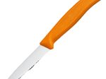VICTORINOX Gemüsemesser Swiss Classic silber, orange