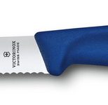 VICTORINOX Messer Swiss Classic Bayerische Brotzeit silber, blau