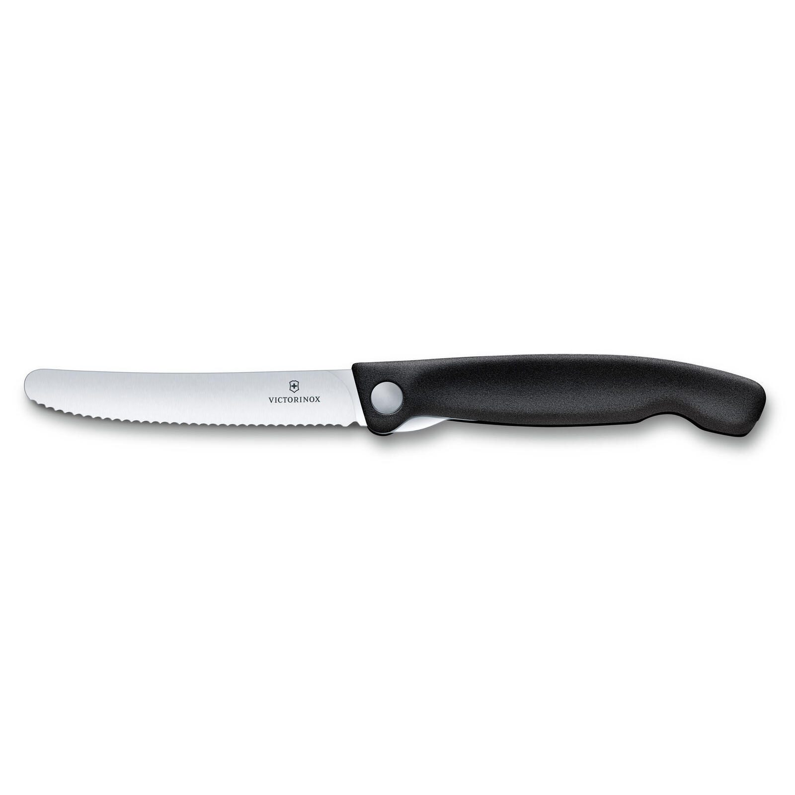 VICTORINOX Gemüsemesser Swiss Classic silber, schwarz