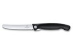 VICTORINOX Gemüsemesser Swiss Classic silber, schwarz