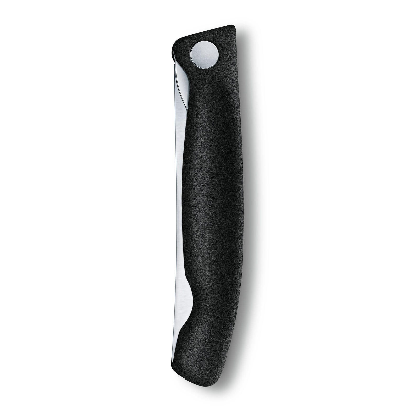VICTORINOX Gemüsemesser Swiss Classic silber, schwarz