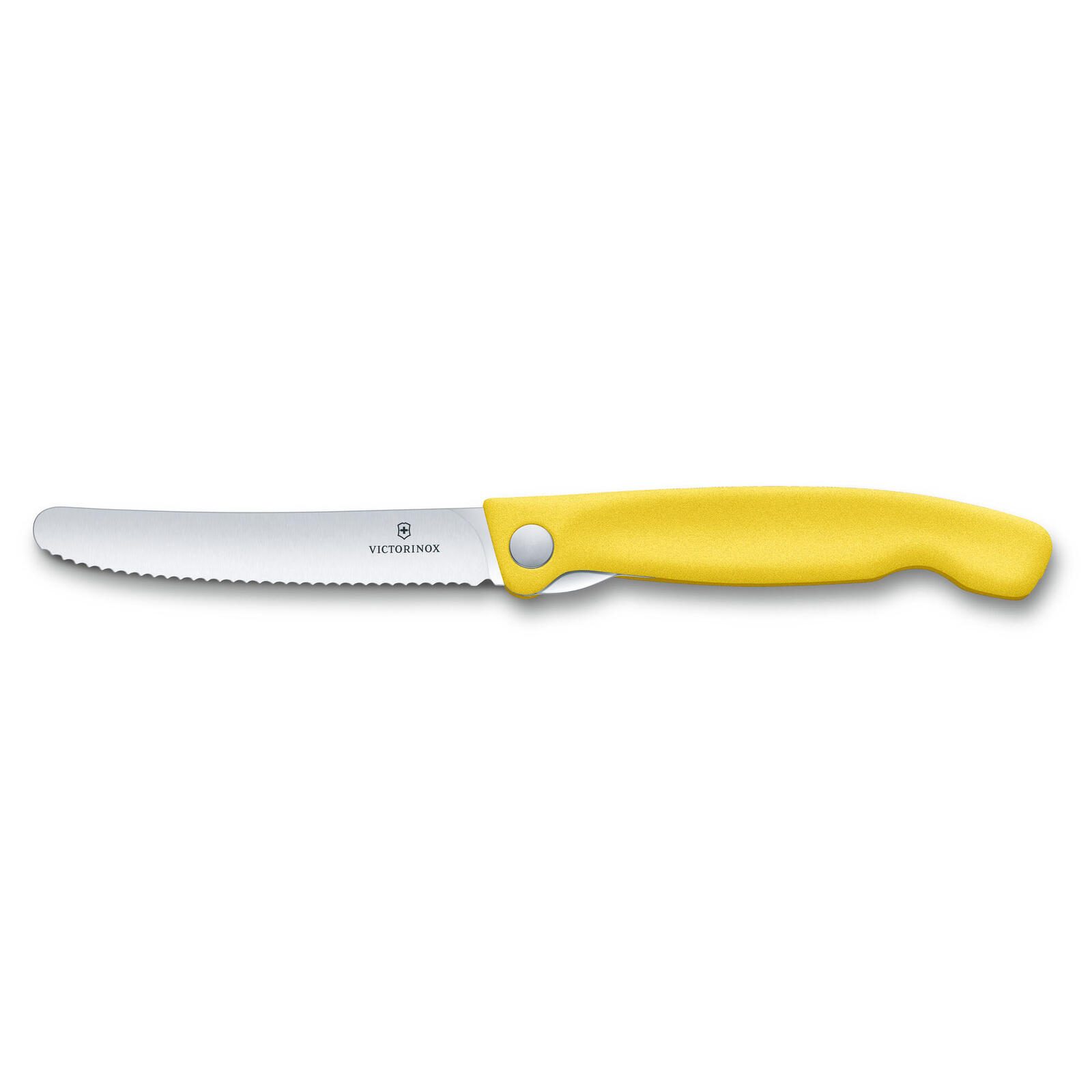 VICTORINOX Gemüsemesser Swiss Classic silber, gelb