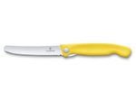 VICTORINOX Gemüsemesser Swiss Classic silber, gelb