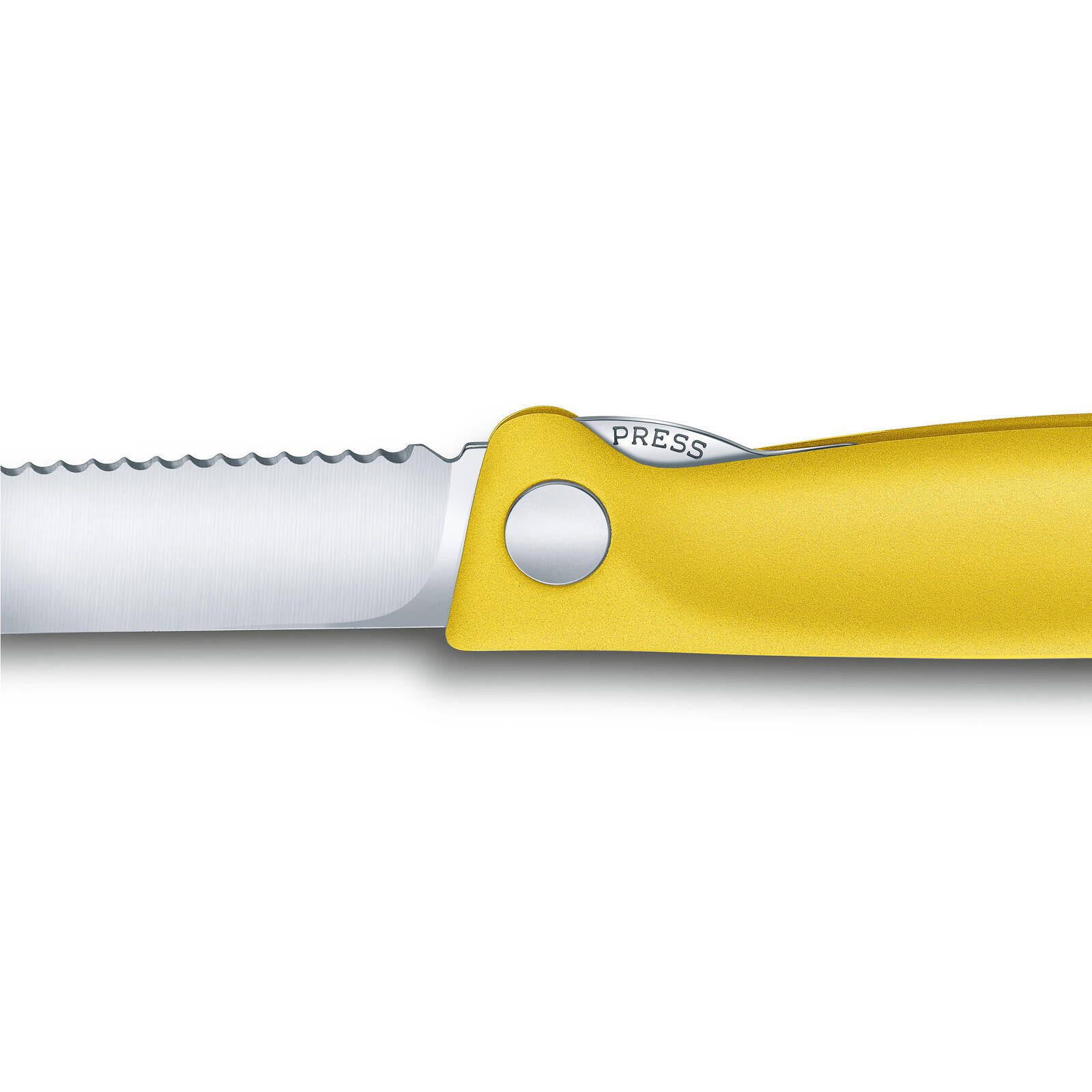 VICTORINOX Gemüsemesser Swiss Classic silber, gelb
