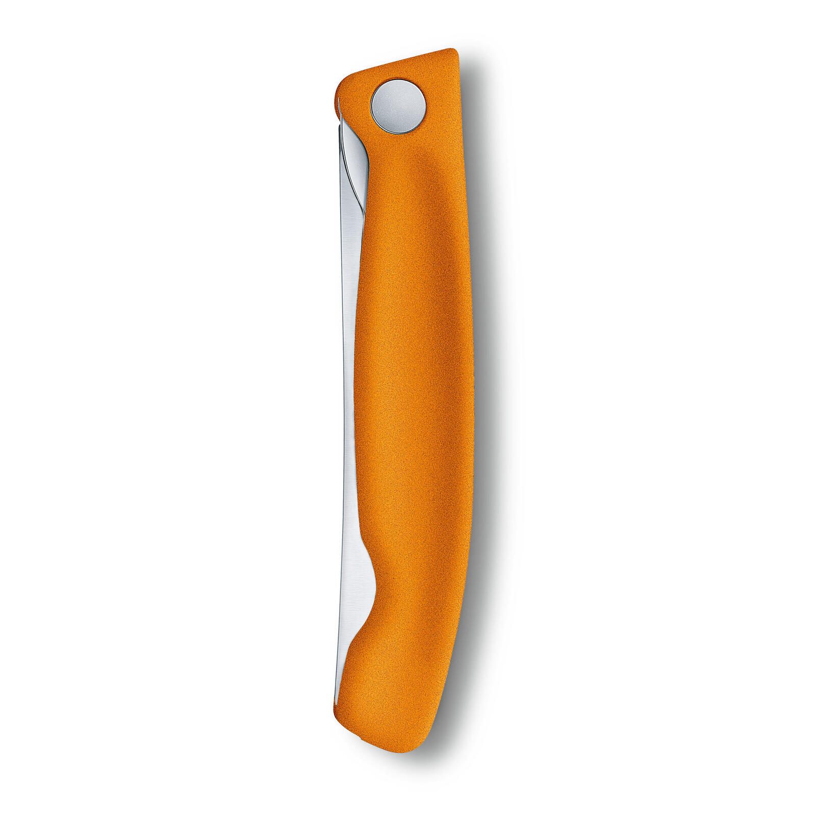 VICTORINOX Gemüsemesser Swiss Classic silber, orange