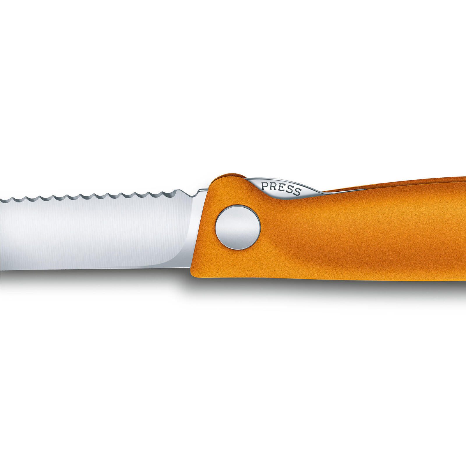 VICTORINOX Gemüsemesser Swiss Classic silber, orange