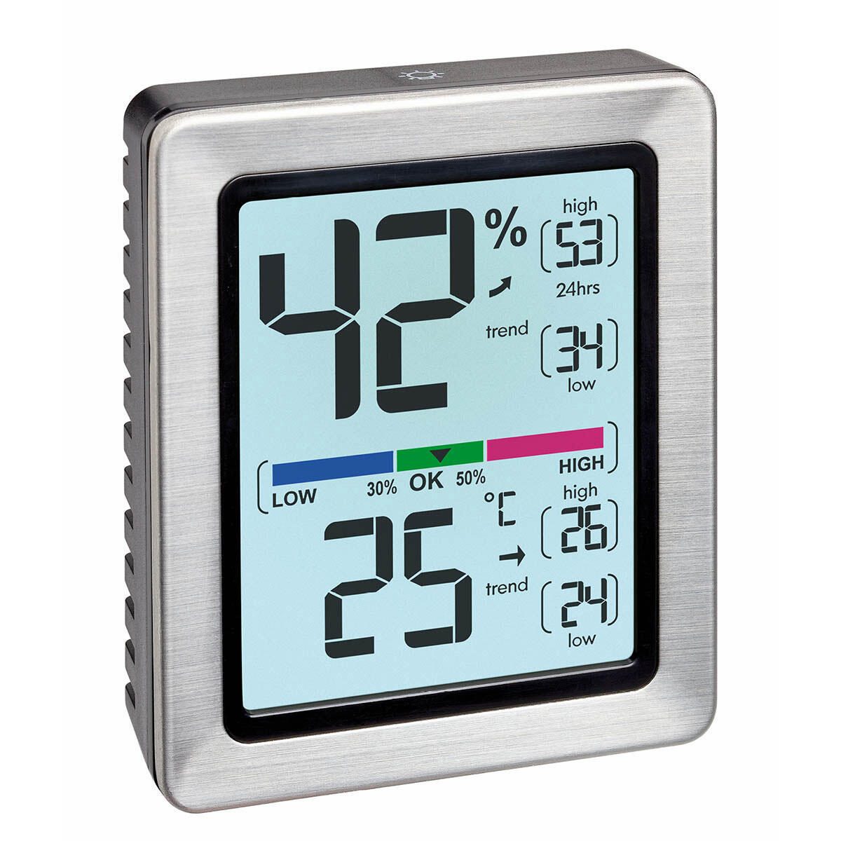 TFA® EXACTO Thermometer silber