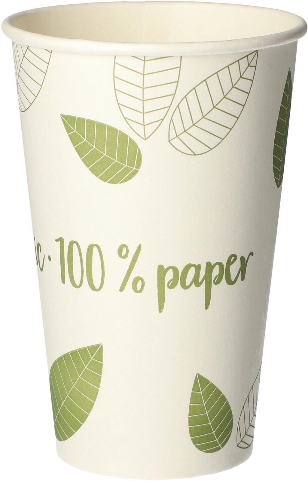 PAPSTAR pure ZERO Einweg-Trinkbecher 8 cm 0,3 l creme