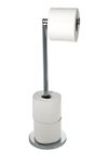 Maximex Toilettenpapierhalter silber