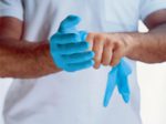 uvex Einmalhandschuhe u-fit M blau