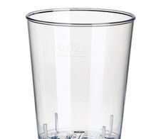 STARPAK Einweg-Schnapsgläser 3.7 cm 2,0 cl glasklar
