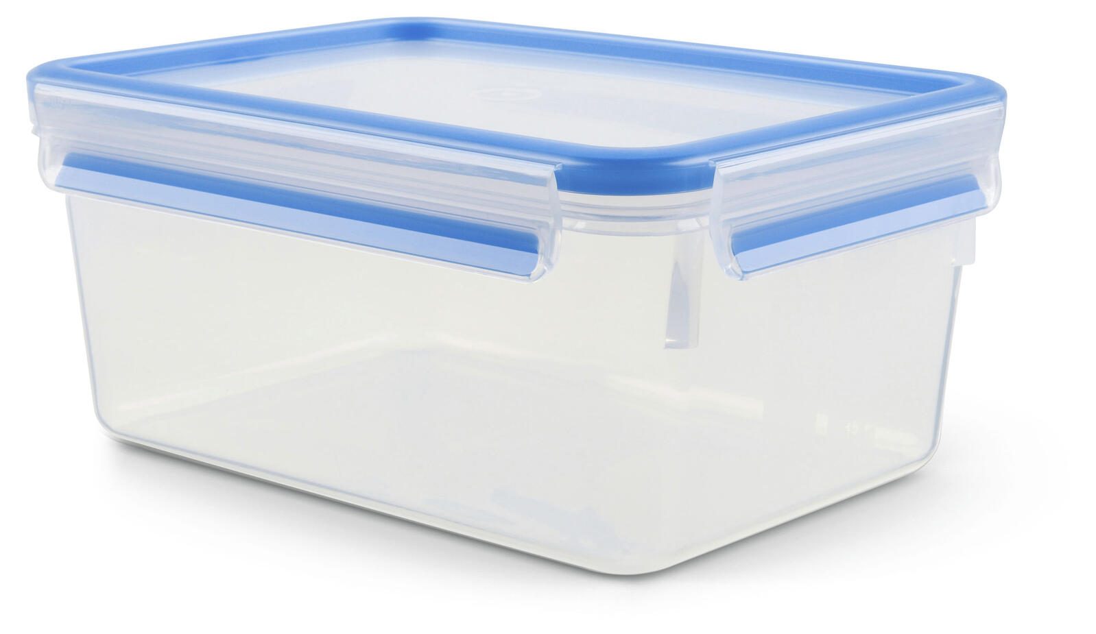 emsa Frischhaltedose CLIP & CLOSE 9.9 cm hoch 2,2 l transparent, blau