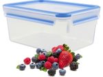 emsa Frischhaltedose CLIP & CLOSE 9.9 cm hoch 2,2 l transparent, blau