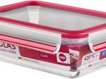 emsa Frischhaltedose CLIP & CLOSE 6.8 cm hoch 0,7 l transparent, rot