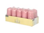 PAPSTAR Stumpenkerzen 9 cm rosa