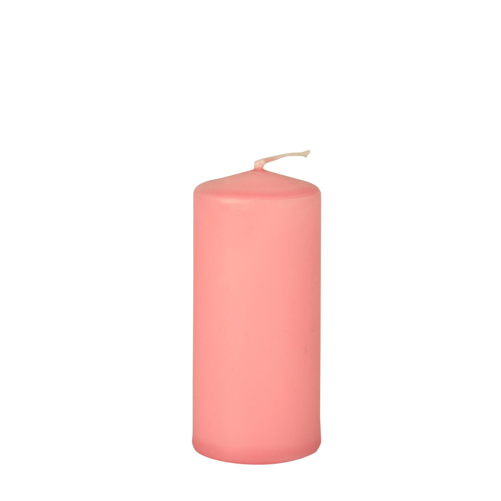 PAPSTAR Stumpenkerzen 9 cm rosa