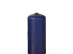 PAPSTAR Stumpenkerzen 9 cm dunkelblau