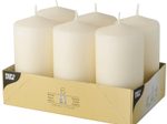PAPSTAR Stumpenkerze 11.5 cm creme