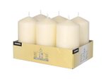 PAPSTAR Stumpenkerze 11.5 cm creme