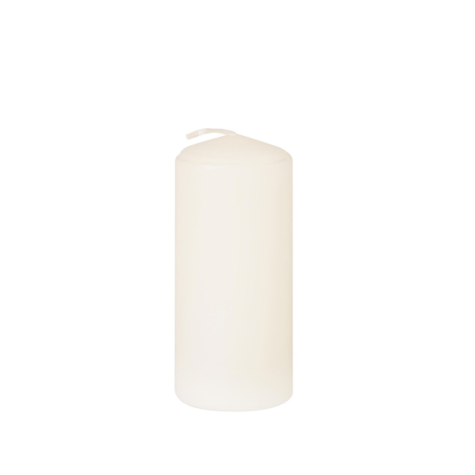 PAPSTAR Stumpenkerzen 9 cm weiß