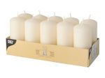 PAPSTAR Stumpenkerzen 9 cm creme
