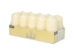 PAPSTAR Stumpenkerzen 9 cm creme