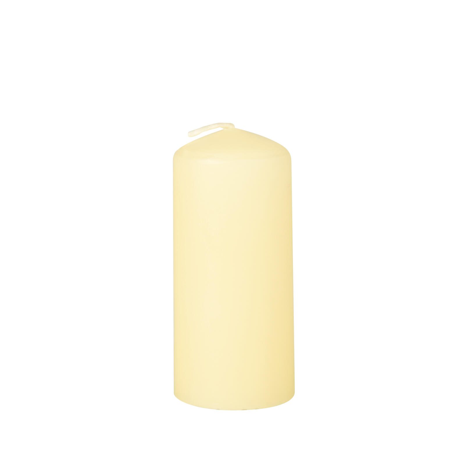 PAPSTAR Stumpenkerzen 9 cm creme