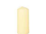 PAPSTAR Stumpenkerzen 9 cm creme