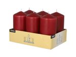 PAPSTAR Stumpenkerze 11.5 cm bordeaux