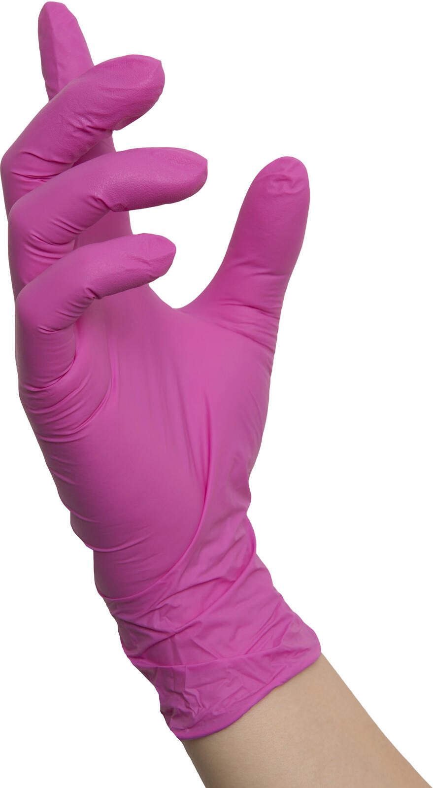 NITRAS® Einmalhandschuhe CANDY WAVE M pink