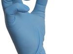 NITRAS® Einmalhandschuhe BLUE WAVE M blau
