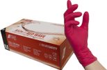 NITRAS® Einmalhandschuhe RED WAVE M rot