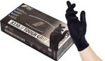 NITRAS® Einmalhandschuhe TOUGH GRIP N M schwarz