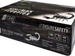 NITRAS® Einmalhandschuhe BLACK SCORPION M schwarz