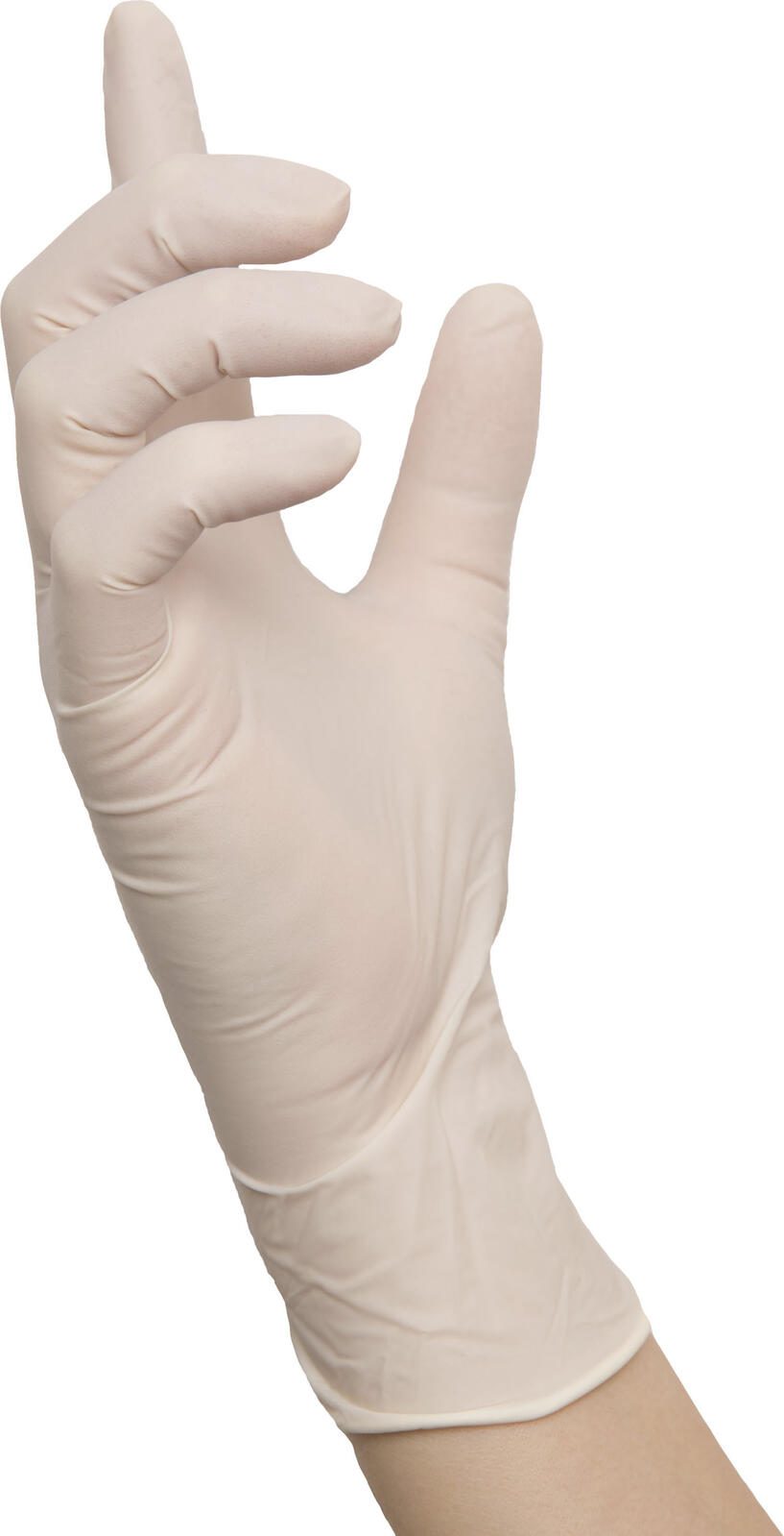 NITRAS® Einmalhandschuhe POLYMER SOFT M weiß