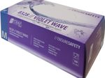 NITRAS® Einmalhandschuhe VIOLET WAVE M lila